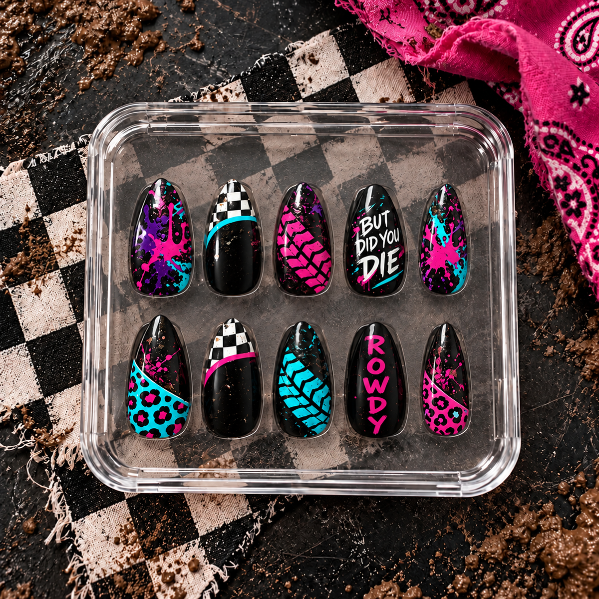 DID YOU DIE NAILS (see description on how to order)