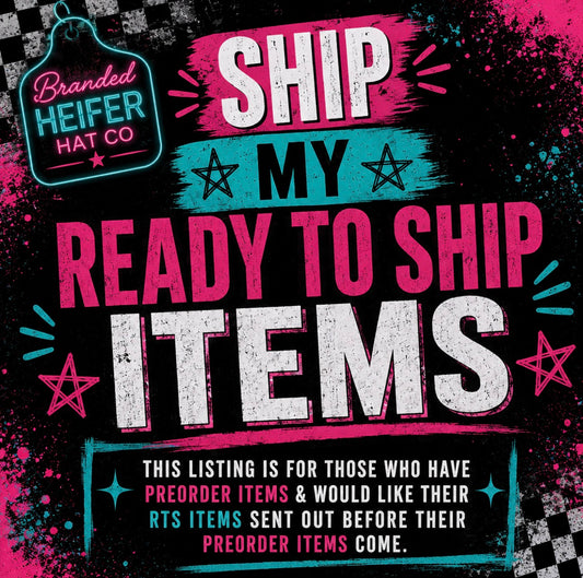 SHIP MY RTS ITEMS