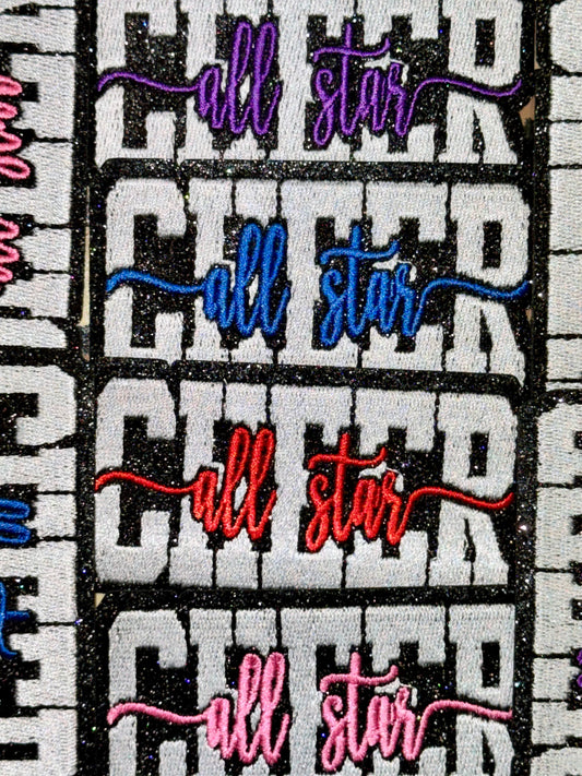 ALL STAR CHEER | EMBROIDERY PATCH