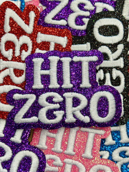 SMALL HIT ZERO | EMBROIDERY PATCH