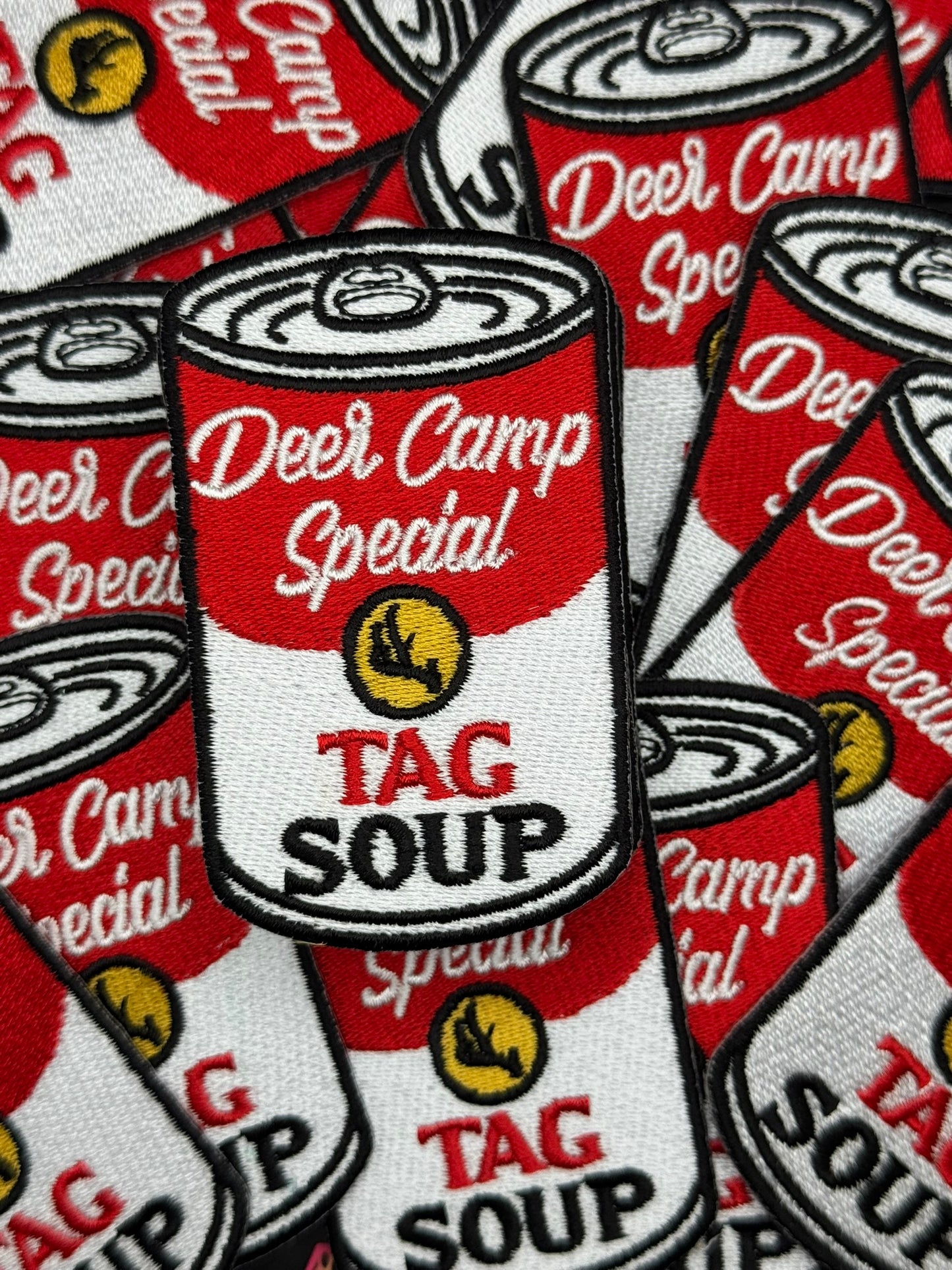 Tag Soup embroidery patch