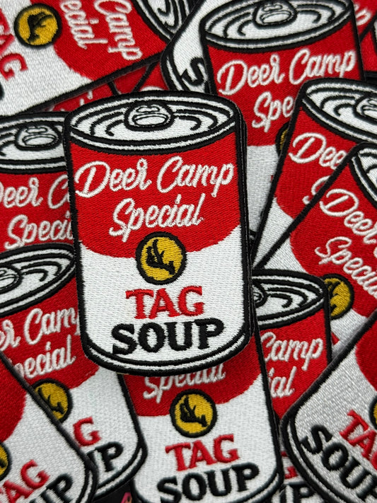 Tag Soup embroidery patch