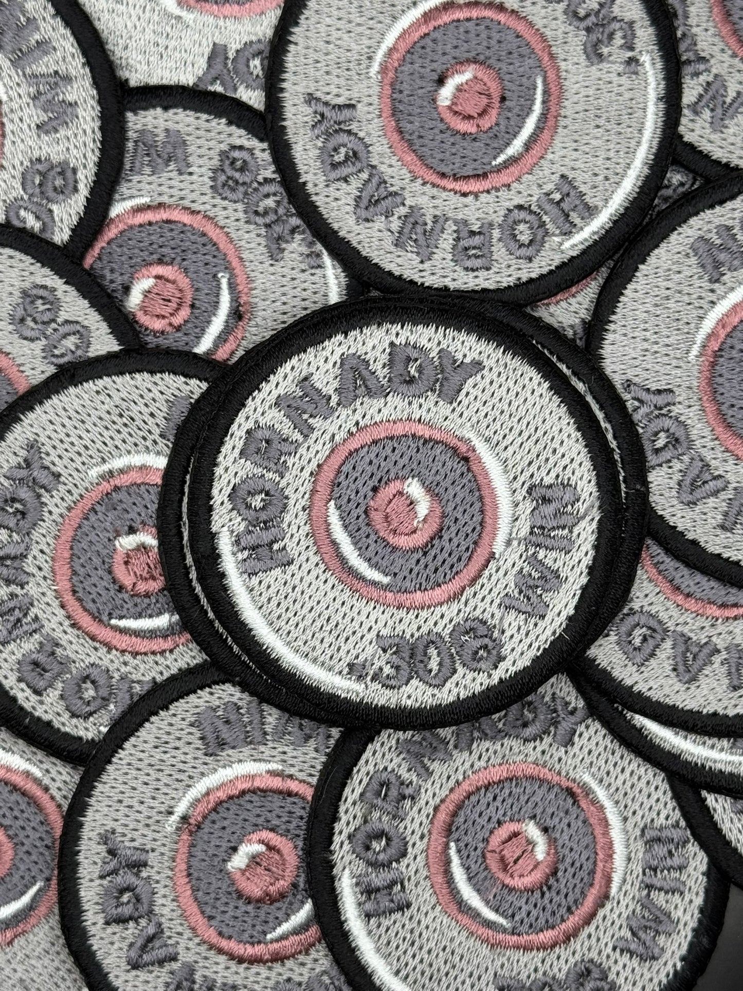 FLAWED .308 stamp embroidery patch