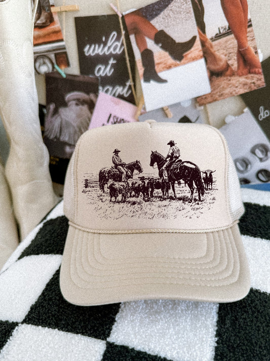 Vintage Cowboy DTF