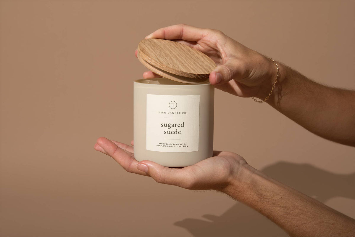 Sugared Suede - 14oz. Candle