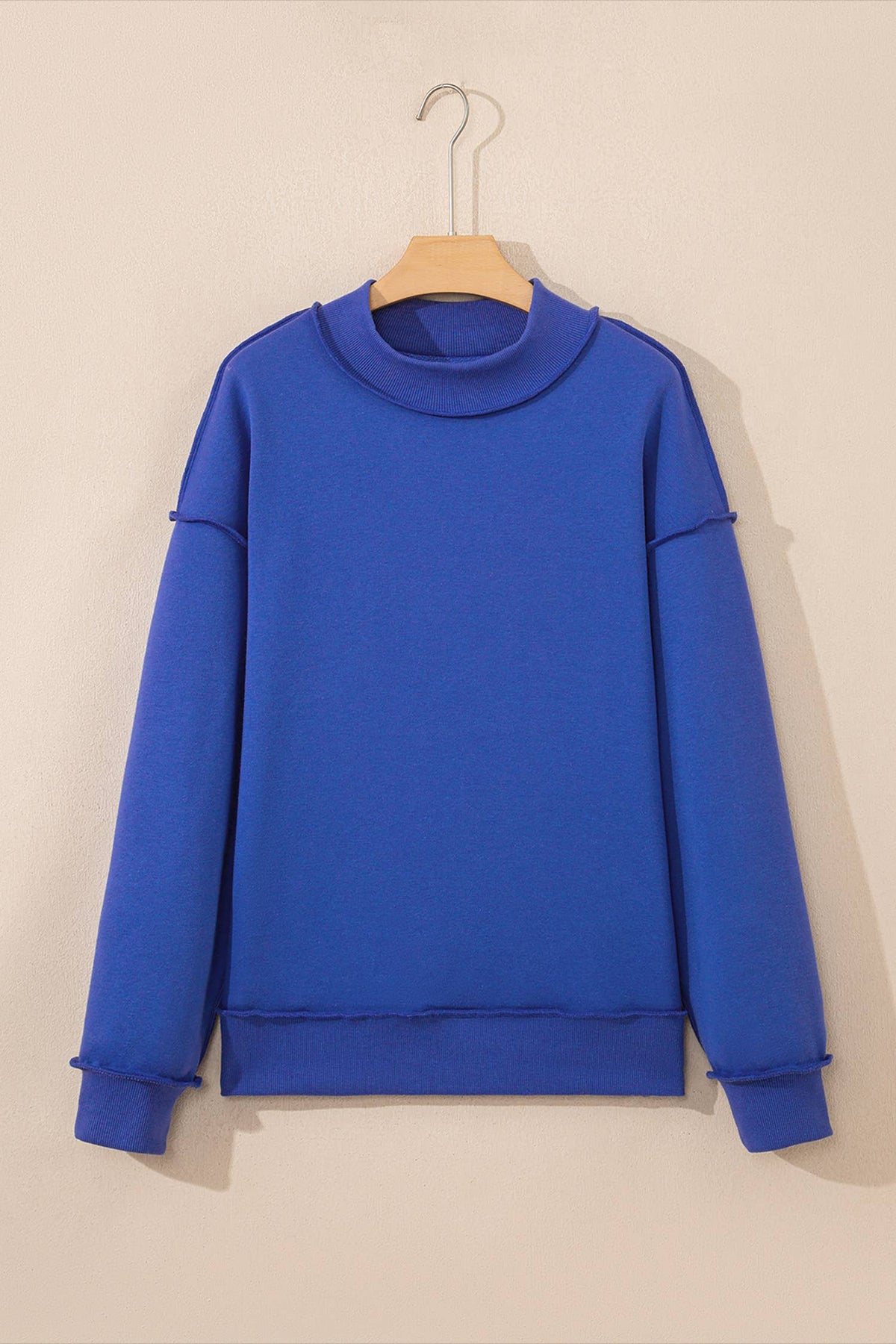 Game Day Oversize Reversible Mock Neck Sweatshirt | S-4X