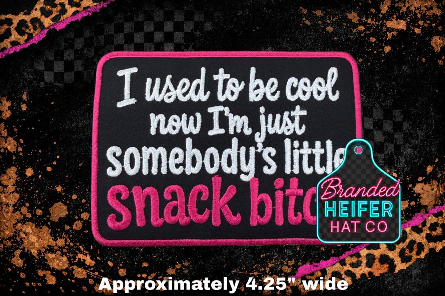 I USE TO BE COOL NOW  l EMBROIDERY PATCH