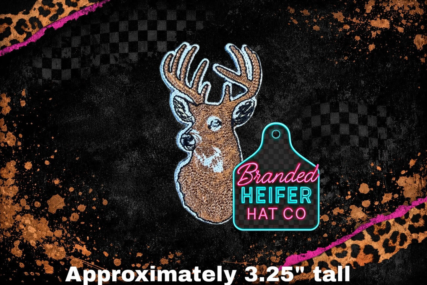 DEER HEAD | EMBROIDERY PATCH