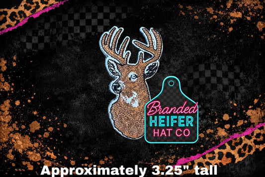 DEER HEAD | EMBROIDERY PATCH