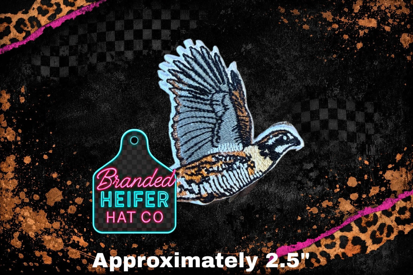QUAIL  | EMBROIDERY PATCH