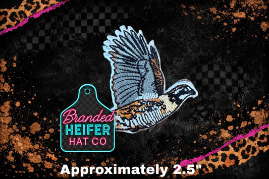 QUAIL  | EMBROIDERY PATCH