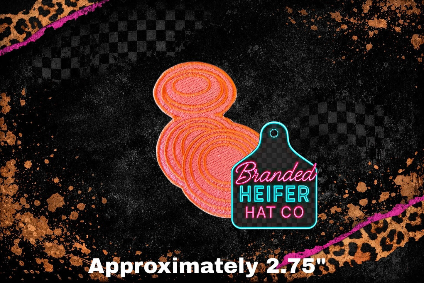 SKEET DISK | EMBROIDERY PATCH | SLIGHT DEFECTS