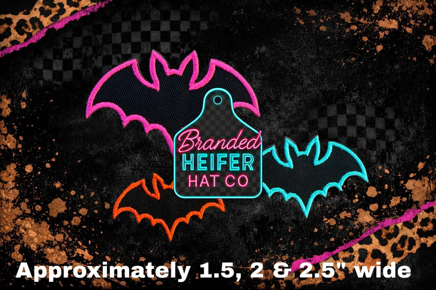 BATS SET | EMBROIDERY PATCH