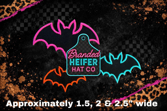 BATS SET | EMBROIDERY PATCH