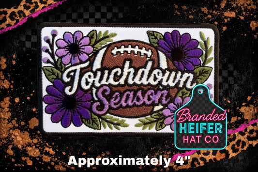TOUCHDOWN SEASON | EMBROIDERY PATCH