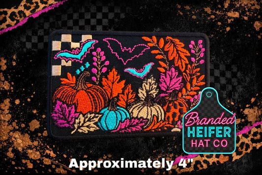 FALL SCENE  | EMBROIDERY PATCH
