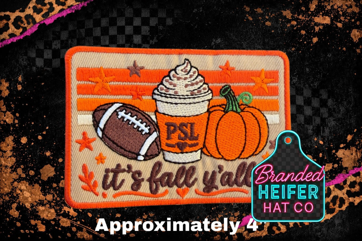 ITS FALL YALL | EMBROIDERY PATCH