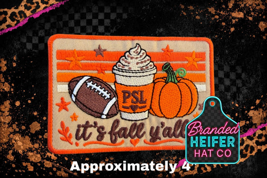ITS FALL YALL | EMBROIDERY PATCH