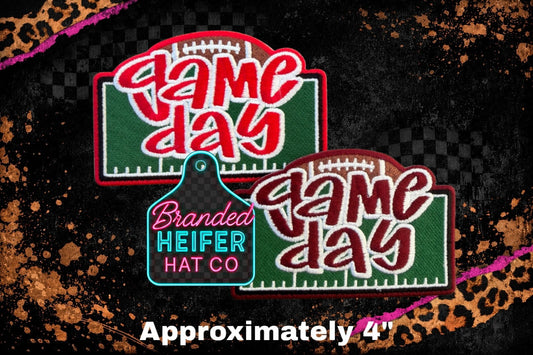 GAME DAY |  EMBROIDERY PATCH