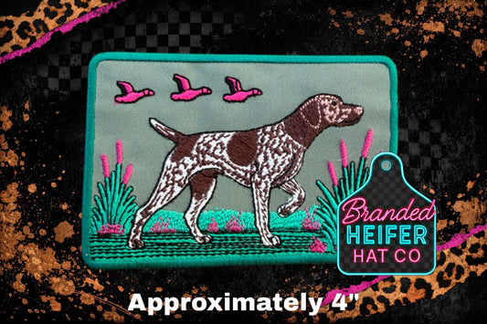 HUNTING DOG | EMBROIDERY PATCH