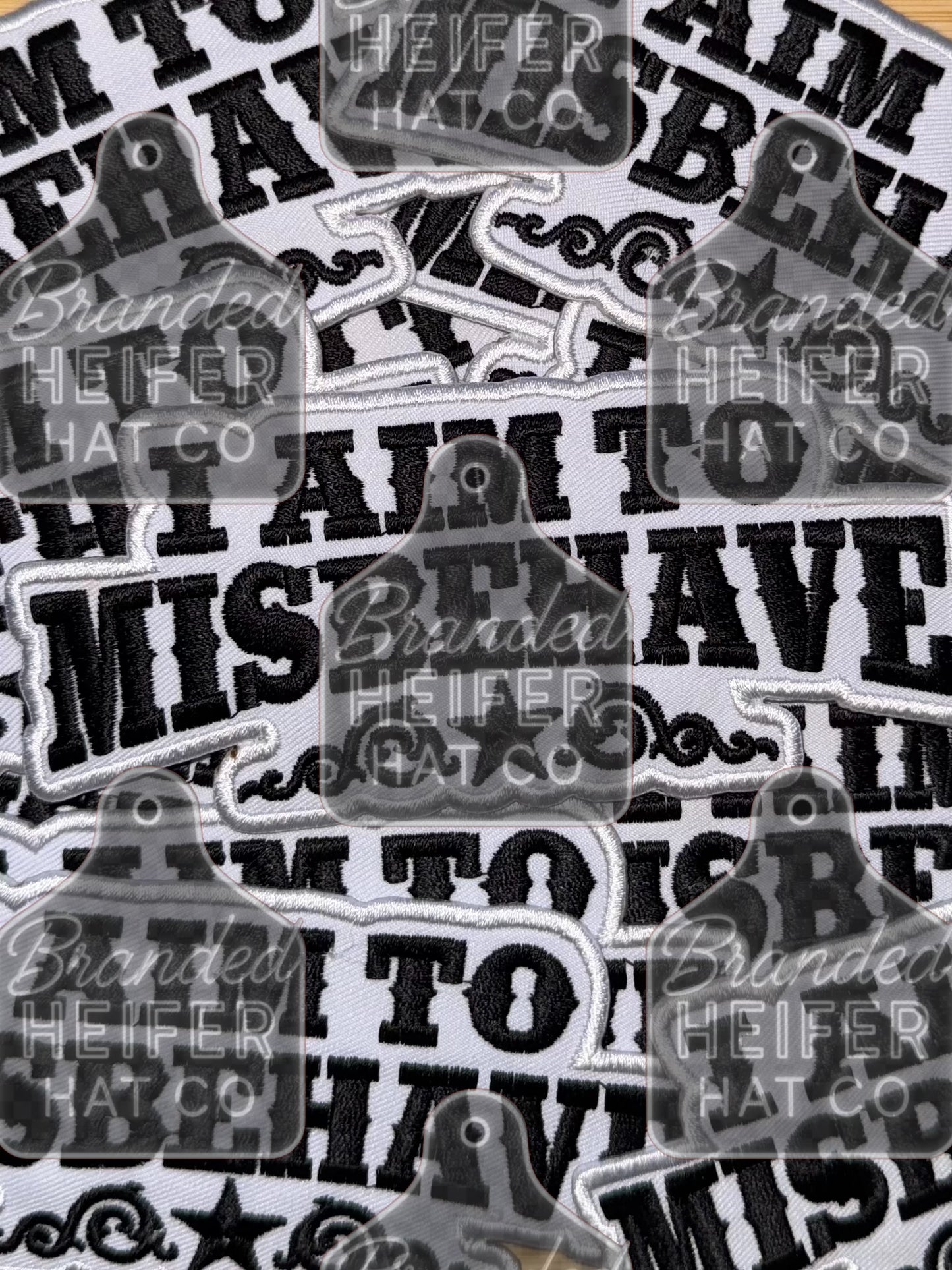 I AM TO MISBEHAVE |   EMBROIDERY PATCH