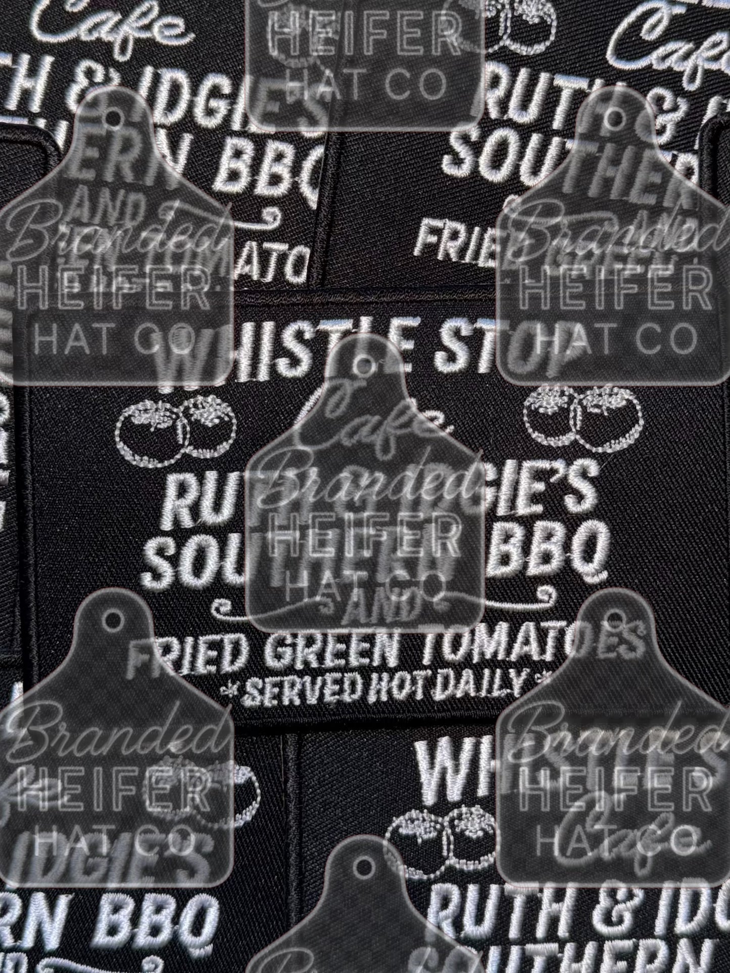 WHISTLE STOP CAFE |  EMBROIDERY PATCH