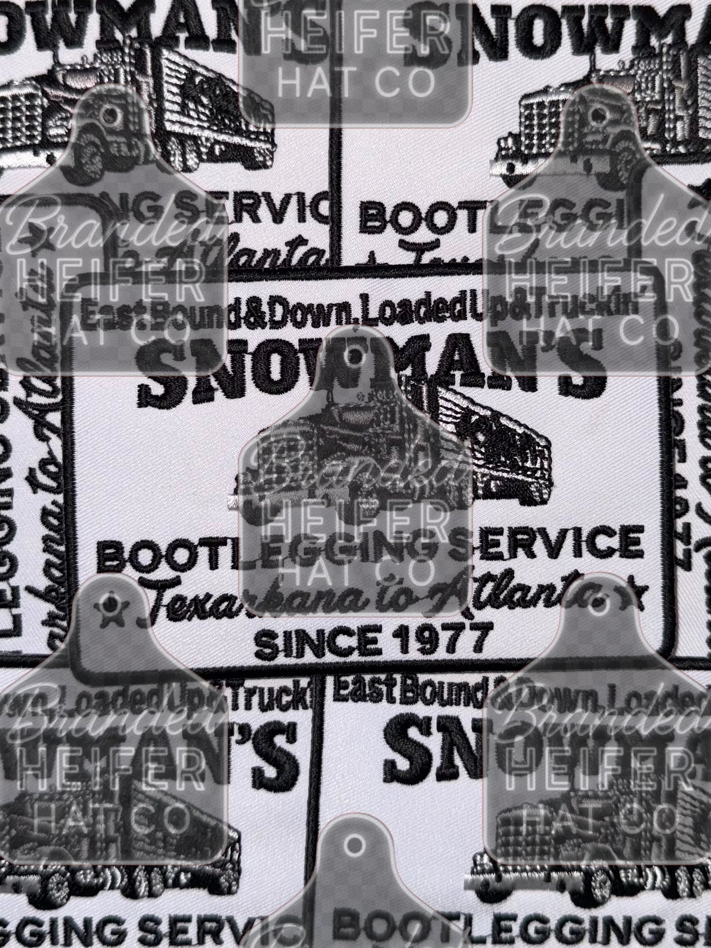 SNOWMAN’S BOOTLEGGING SERVICE |  EMBROIDERY PATCH