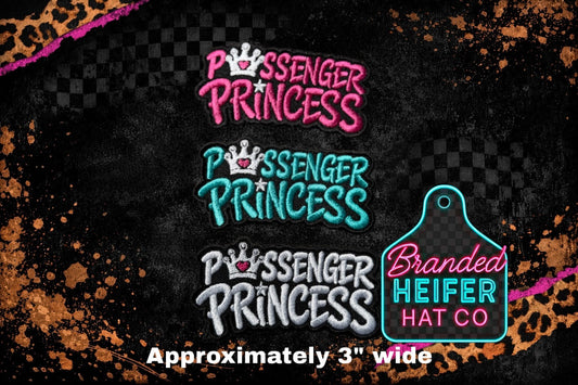 PASSENGER PRINCESS  l EMBROIDERY PATCH
