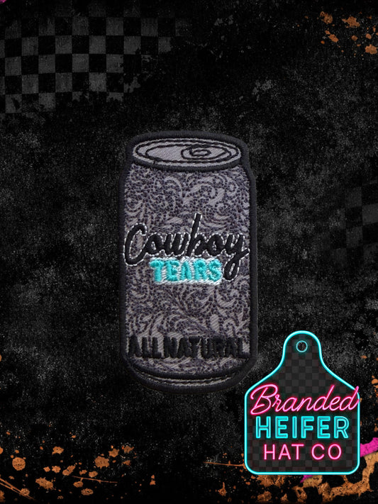 COWBOY TEARS |  EMBROIDERY PATCH