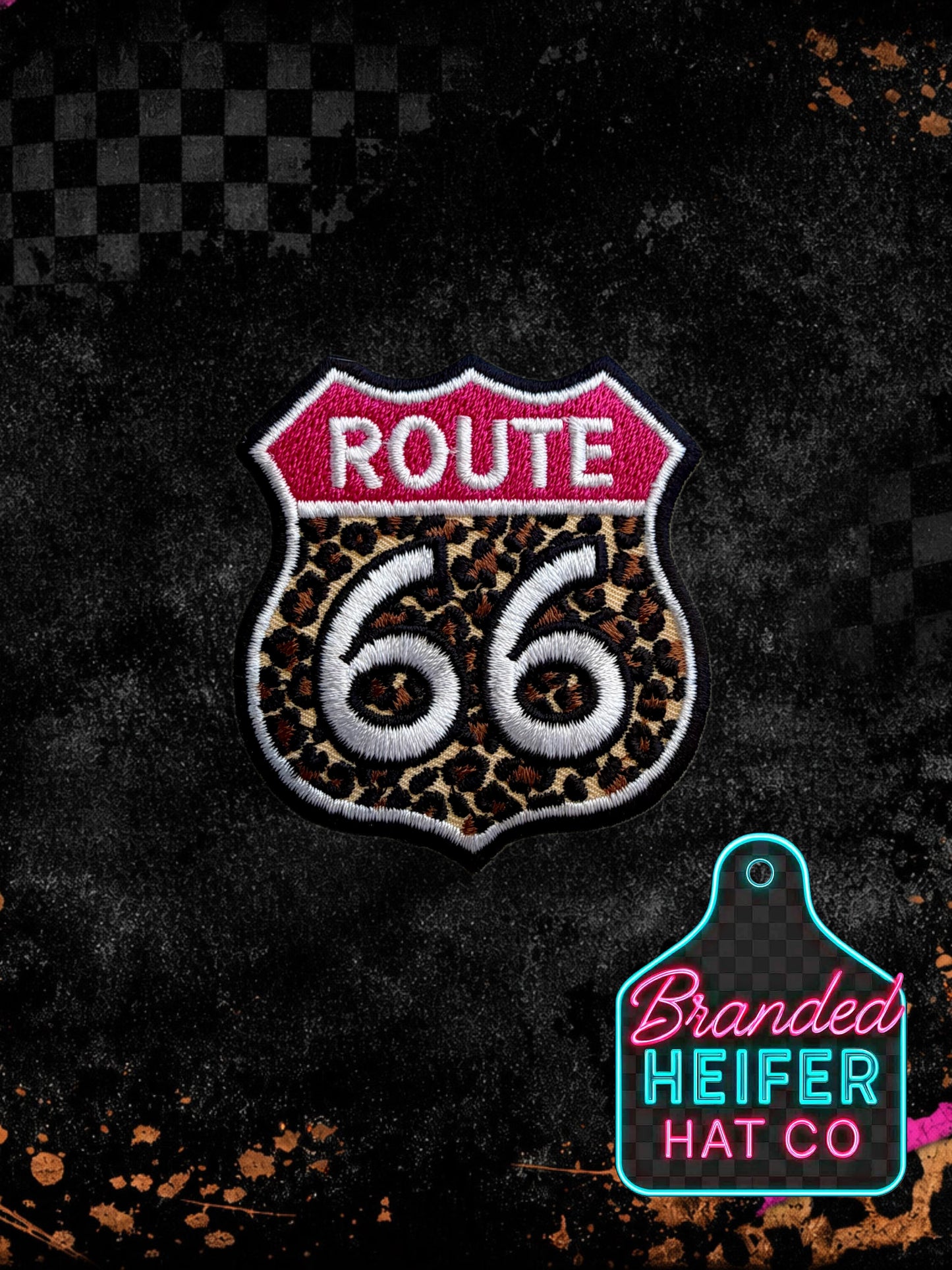 ROUTE 66 |  EMBROIDERY PATCH