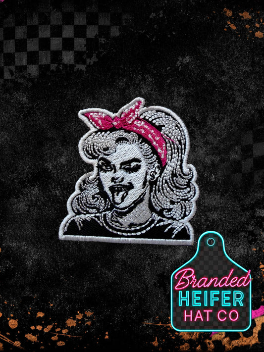 FERAL WOMAN |  EMBROIDERY PATCH