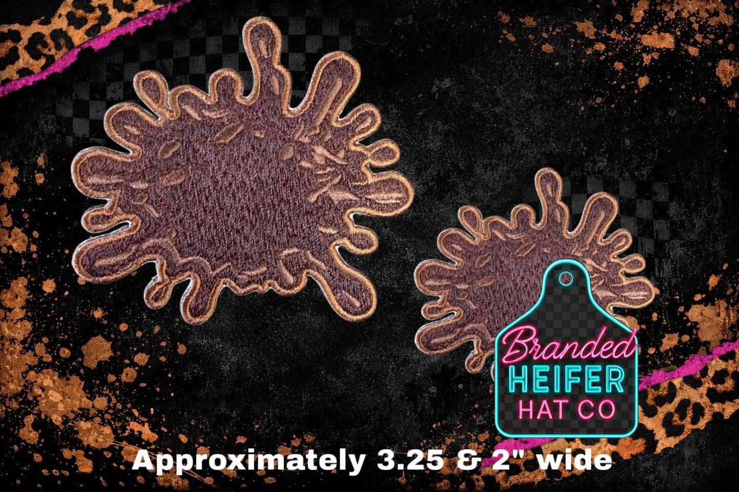 MUD SPLATTER | EMBROIDERY PATCH