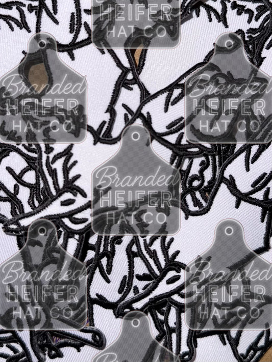 BODACIOUS BUCKING BULL  | EMBROIDERY PATCH