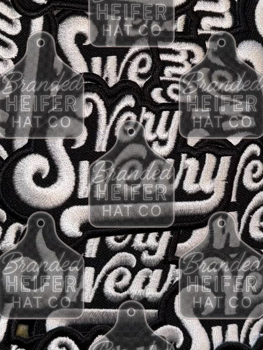 VERY SWEARY  | EMBROIDERY PATCH