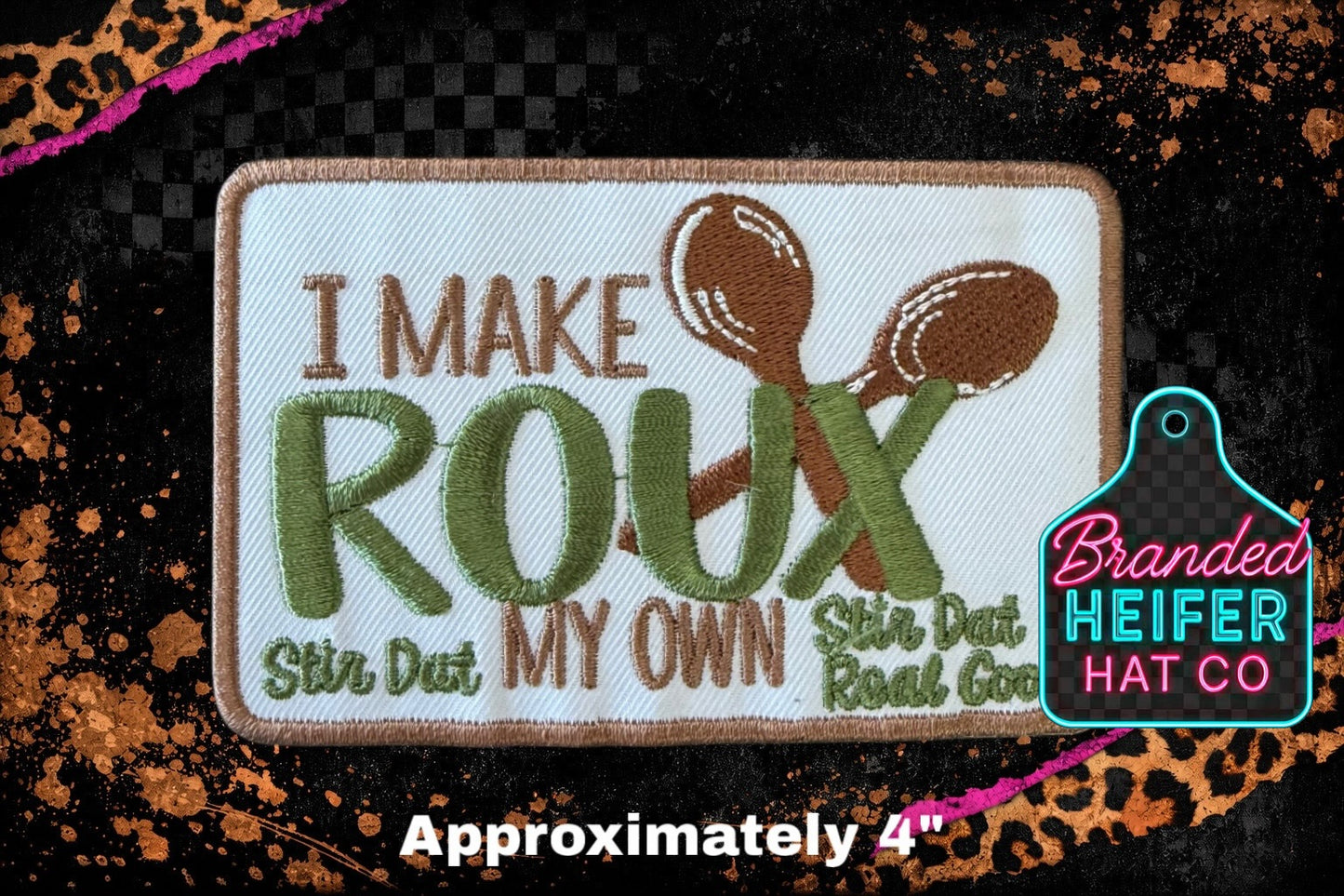 I MAKE ROUX   | EMBROIDERY PATCH