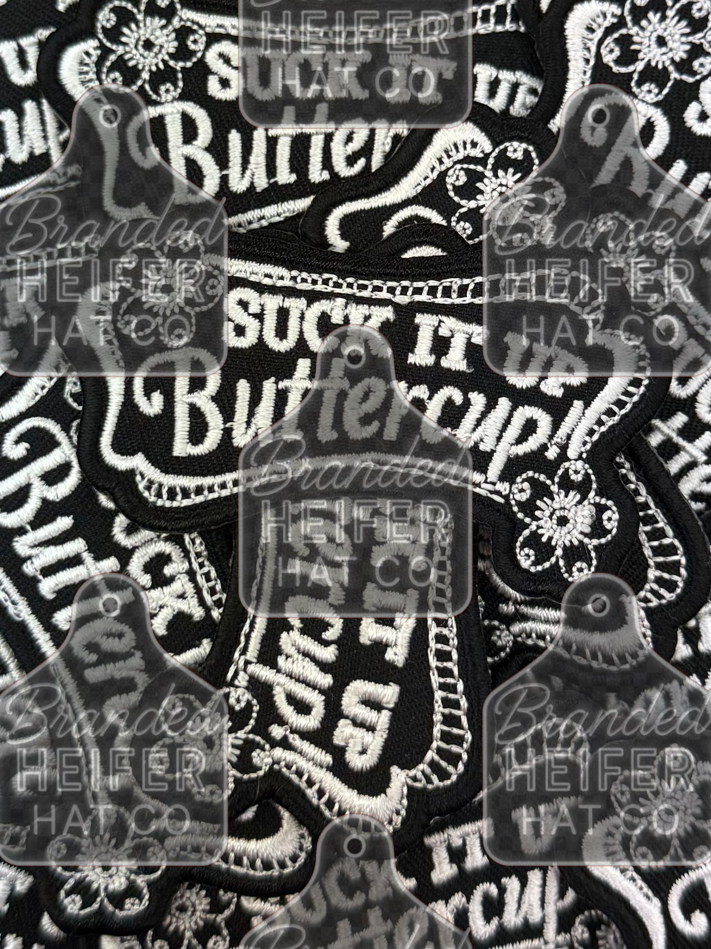 SUCK IT UP BUTTERCUP | EMBROIDERY PATCH