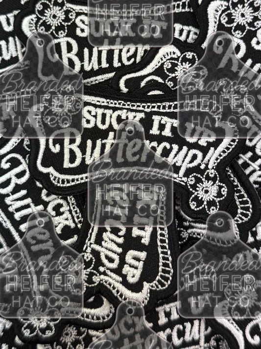 SUCK IT UP BUTTERCUP | EMBROIDERY PATCH
