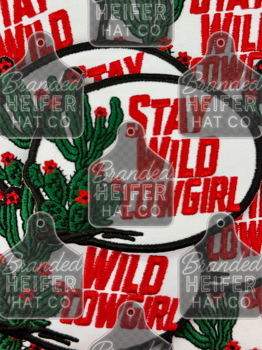 STAY WILD COWGIRL | EMBROIDERY PATCH