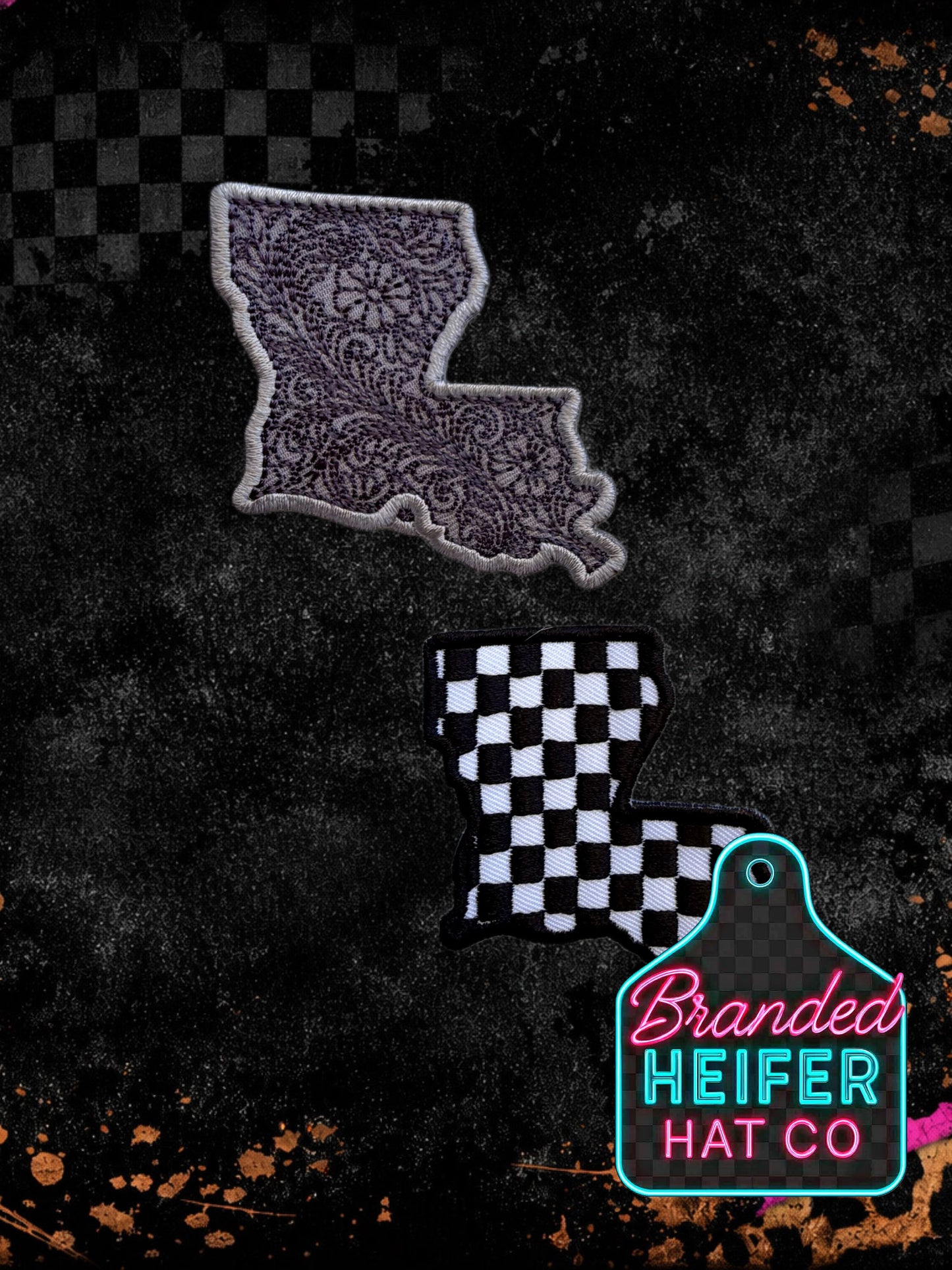 LOUISIANA FILLER |  EMBROIDERY PATCH