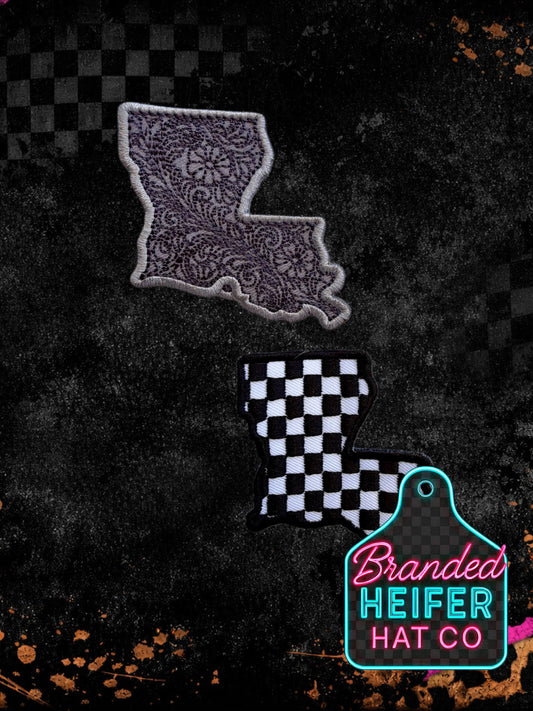 LOUISIANA FILLER |  EMBROIDERY PATCH