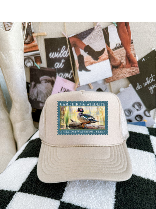 Wood Duck Stamp DTF